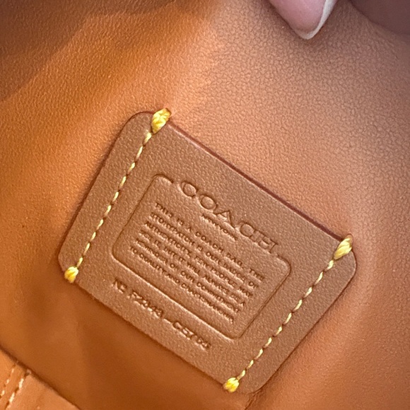 Coach Heart-Shaped Black Mini Bag - Picture 8 of 8